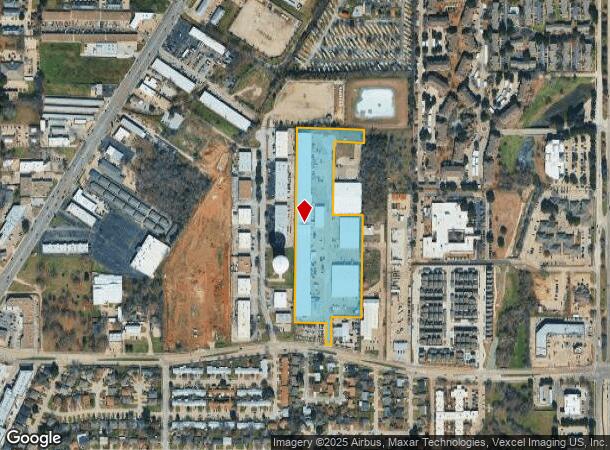 911 W Mayfield Rd, Arlington, TX Parcel Map