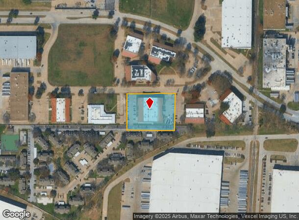  802 Greenview Dr, Grand Prairie, TX Parcel Map