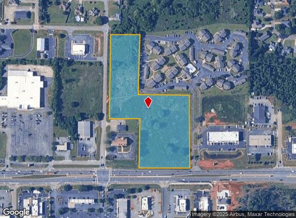 Highway 96, Bonaire, GA Parcel Map