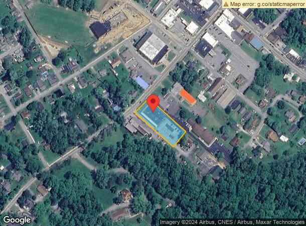  207 W Maple Ave, Fayetteville, WV Parcel Map