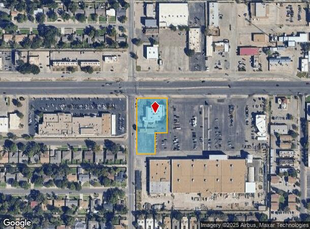  3721 50Th St, Lubbock, TX Parcel Map