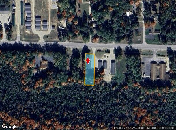  481 W West Branch Rd, Prudenville, MI Parcel Map