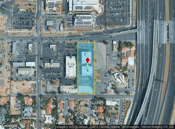 1701 W Charleston Blvd, Las Vegas, NV Parcel Map