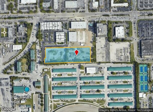 1170 E Hallandale Beach Blvd, Hallandale Beach, FL Parcel Map
