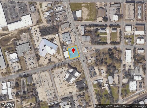 201 N Frazier St, Conroe, TX Parcel Map
