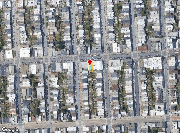  2131 Irving St, San Francisco, CA Parcel Map