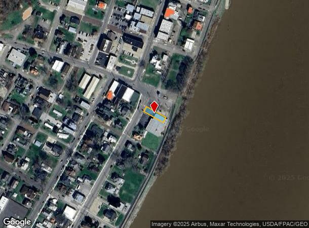 Mill & Second St, Middleport, OH Parcel Map