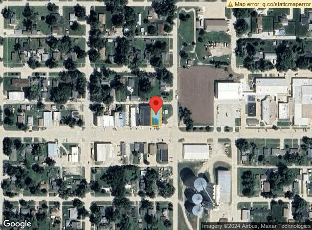  102 W Main St, Cedar Bluffs, NE Parcel Map