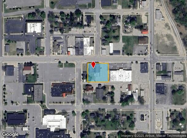 1120-1142 E Wilcox Ave, White Cloud, MI Parcel Map