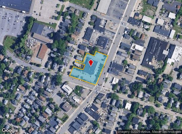 394 Park Ave, Worcester, MA Parcel Map