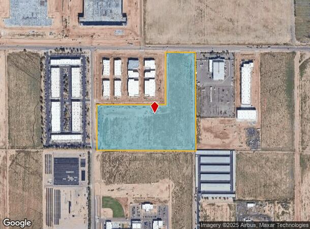 8147 E Pecos Rd, Mesa, AZ Parcel Map