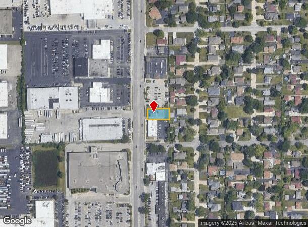 735 N York St, Elmhurst, IL Parcel Map