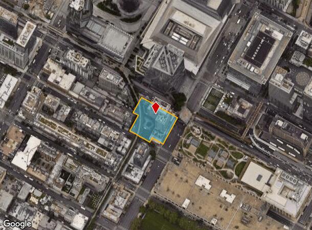 500 W 30Th St, New York, NY Parcel Map