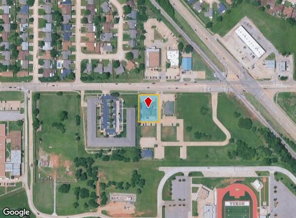 1300 Crop Cir, Yukon, OK Parcel Map