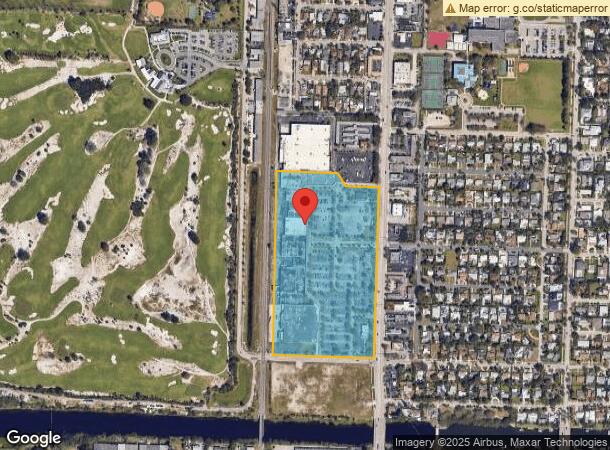  7629 S Dixie Hwy, West Palm Beach, FL Parcel Map