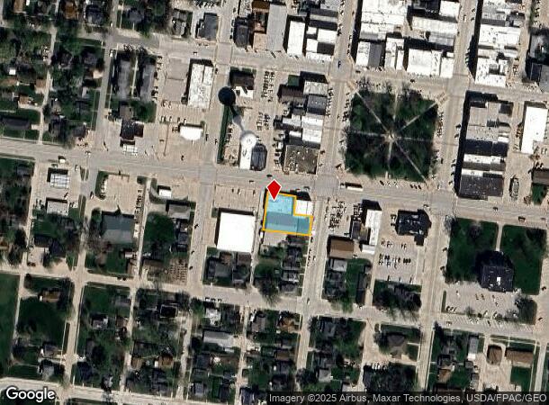 204 W Washington St, Mount Pleasant, IA Parcel Map
