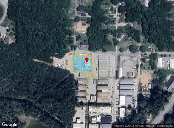  2955 Line St, Austell, GA Parcel Map