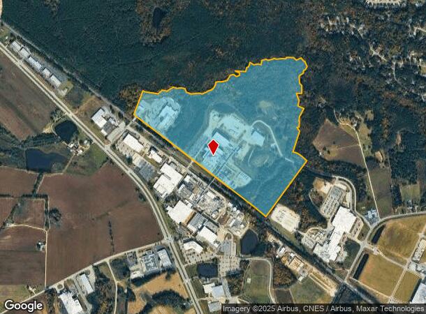 8368 Clayton Blvd W, Clayton, NC Parcel Map