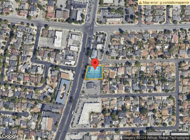  1066 Saratoga Ave, San Jose, CA Parcel Map