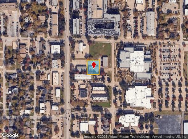 1023 S Main St, Grapevine, TX Parcel Map