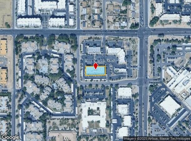 2081 W Frye Rd, Chandler, AZ Parcel Map
