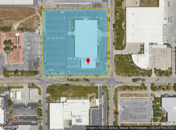  5416 W Amelia Earhart Dr, Salt Lake City, UT Parcel Map
