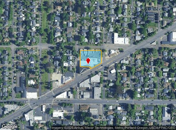  7345 Ne Sandy Blvd, Portland, OR Parcel Map