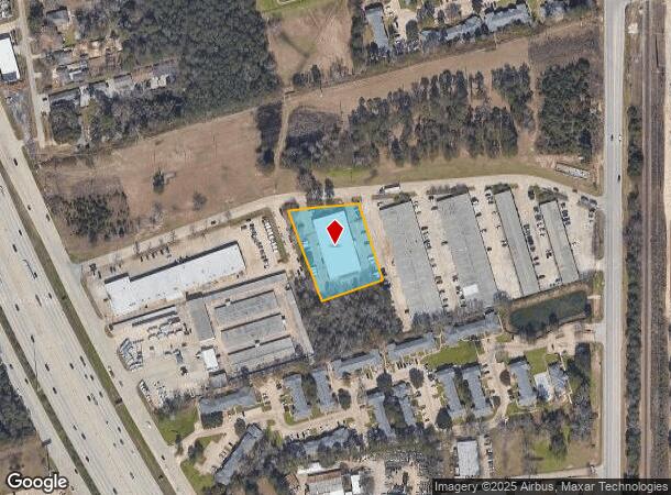  121 Enterprise Row, Conroe, TX Parcel Map