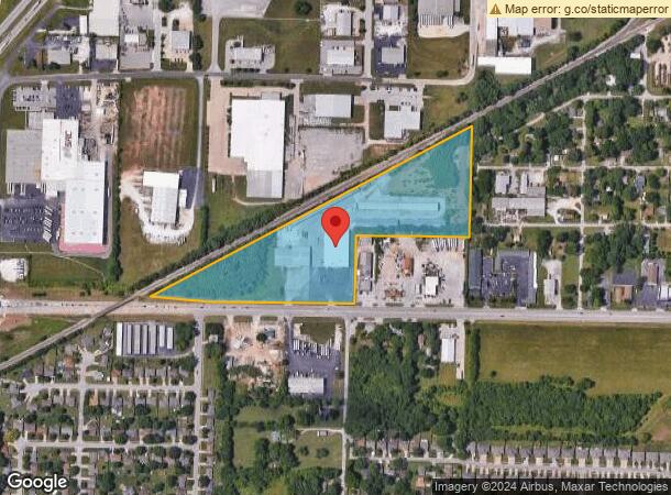  4615 W Chestnut Expy, Springfield, MO Parcel Map