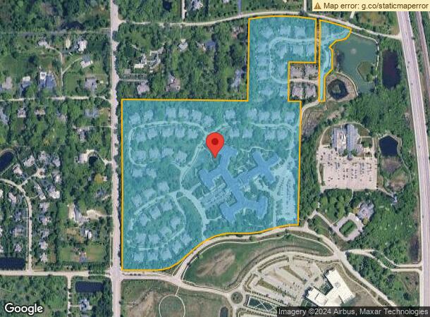  660 N Westmoreland Rd, Lake Forest, IL Parcel Map