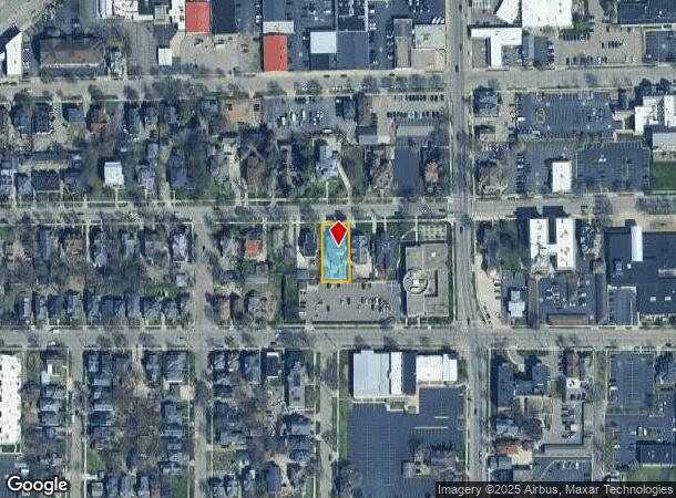  527 W South St, Kalamazoo, MI Parcel Map