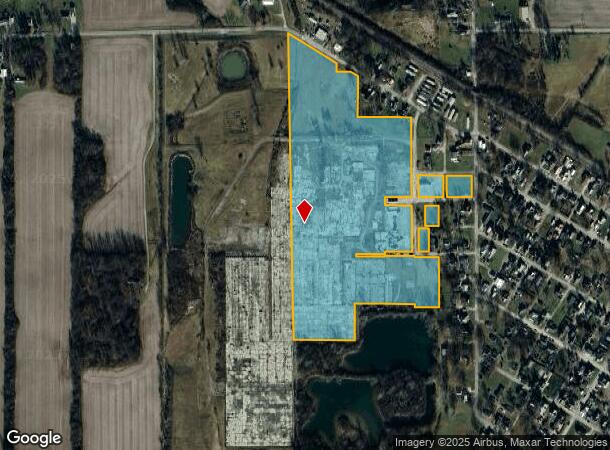 717 W E St, Dunkirk, IN Parcel Map