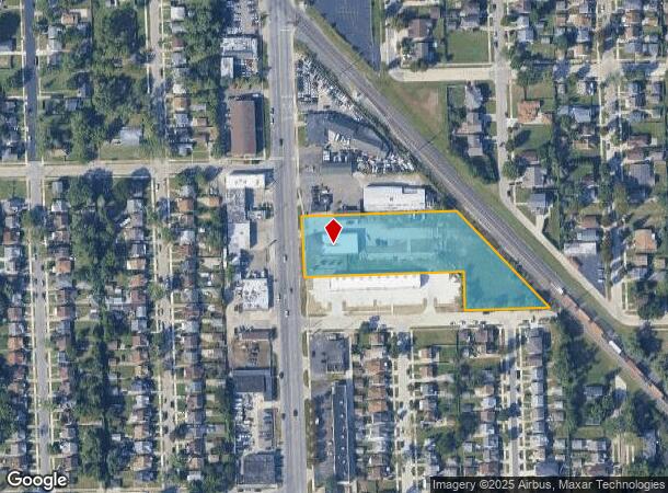  7740 Greenfield Rd, Dearborn, MI Parcel Map