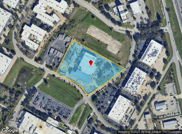  201 Michael Angelo Way, Austin, TX Parcel Map