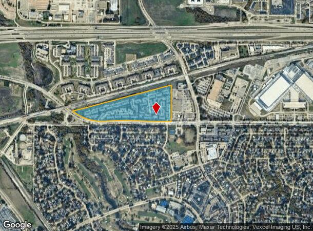 800 W Renner Rd, Richardson, TX Parcel Map