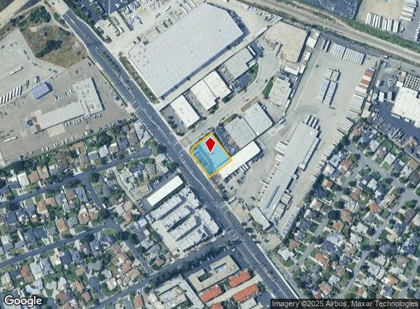 7927 Telegraph Rd, Pico Rivera, CA Parcel Map