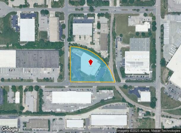  15300 W 110Th St, Lenexa, KS Parcel Map