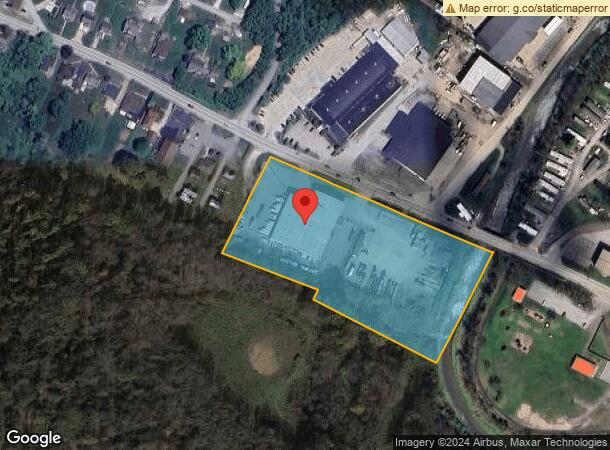  1655 Jefferson Ave, Washington, PA Parcel Map