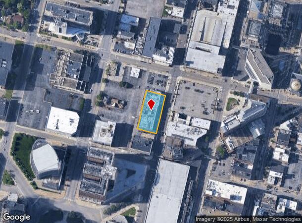  180 Franklin St, Buffalo, NY Parcel Map