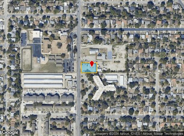  3838 West Ave, San Antonio, TX Parcel Map