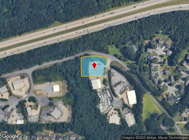  100 Holt Industrial Cir, Acworth, GA Parcel Map