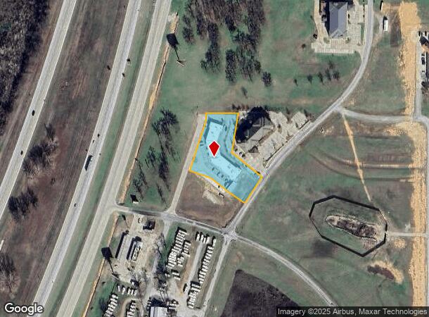  Ridge Rd, Thackerville, OK Parcel Map