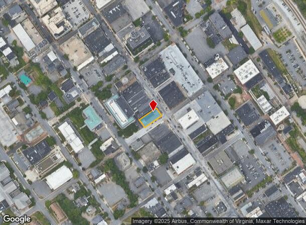  925 Main St, Lynchburg, VA Parcel Map