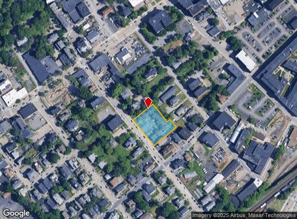  31 Oread St, Worcester, MA Parcel Map