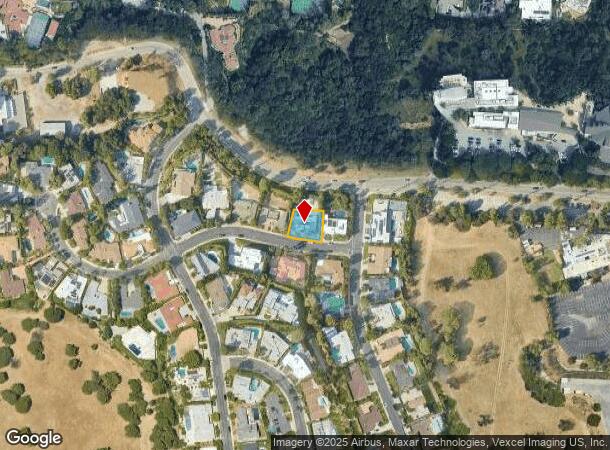  16351 Sloan Dr, Los Angeles, CA Parcel Map