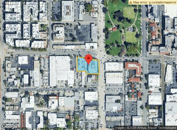  321 S Fair Oaks Ave, Pasadena, CA Parcel Map