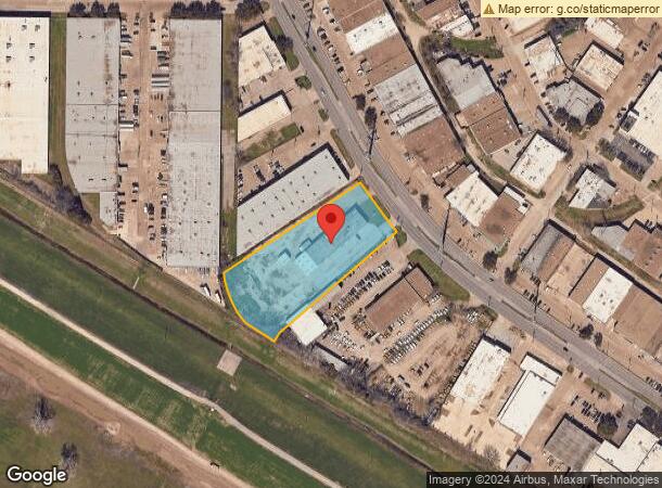  2525 Irving Blvd, Dallas, TX Parcel Map