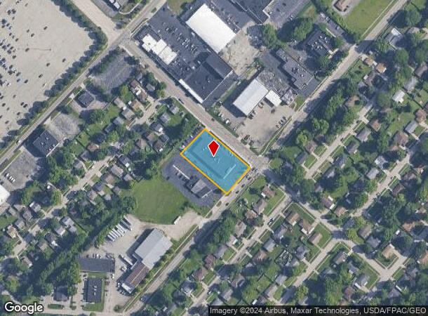  3601 S Dixie Dr, Moraine, OH Parcel Map