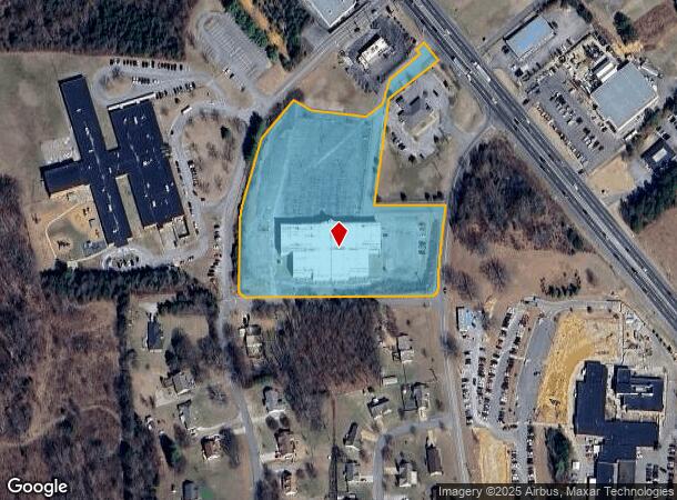  646 Highway 46 S, Dickson, TN Parcel Map