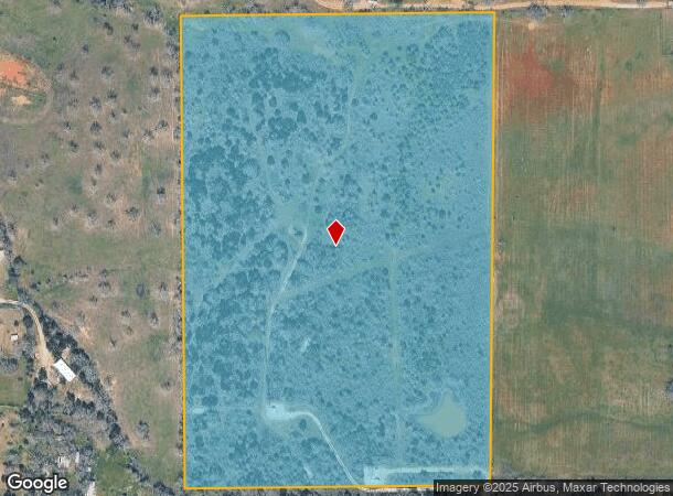 312 Blue Flame Rd, Cedar Creek, TX Parcel Map